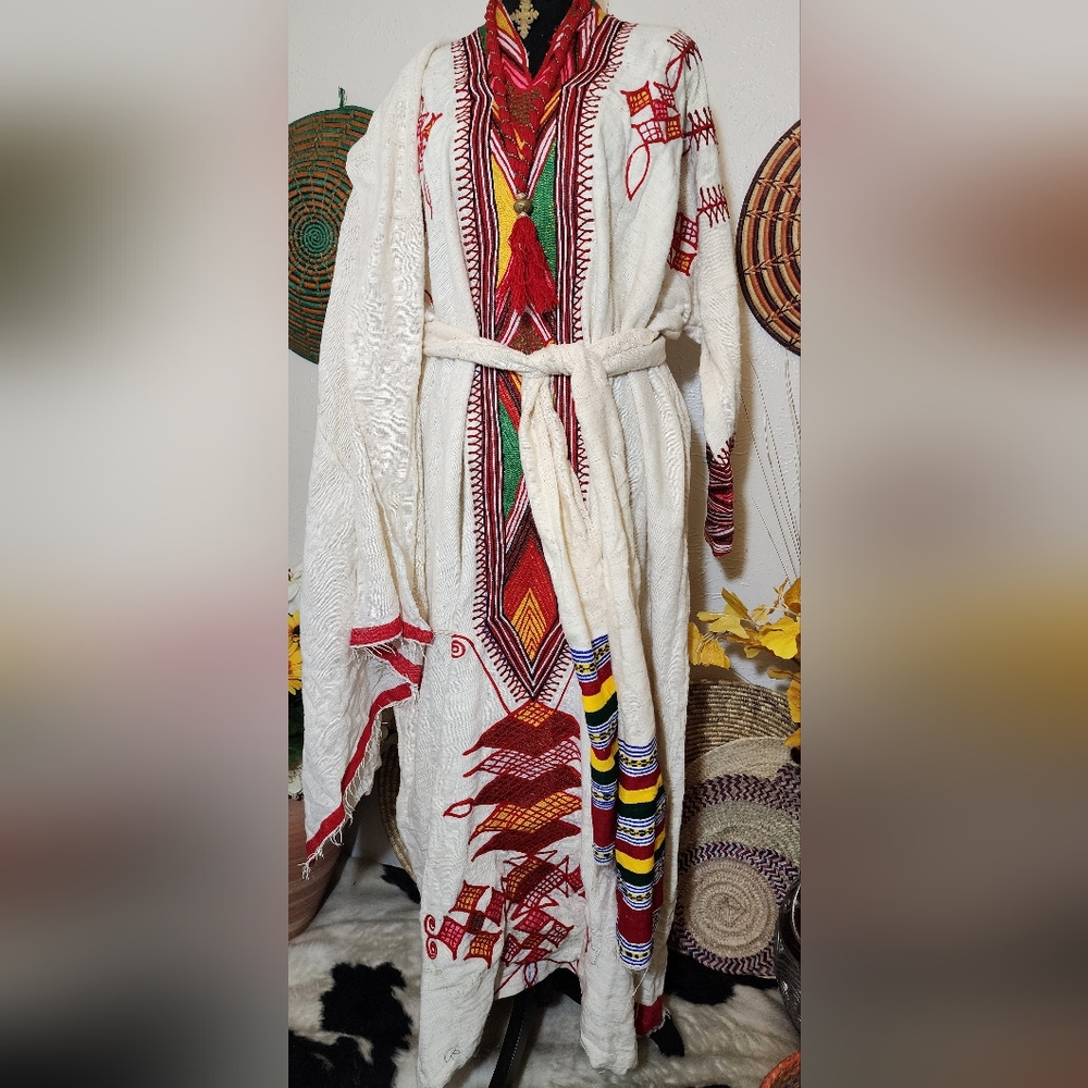 Ethiopian eritrean traditional Gonder dress